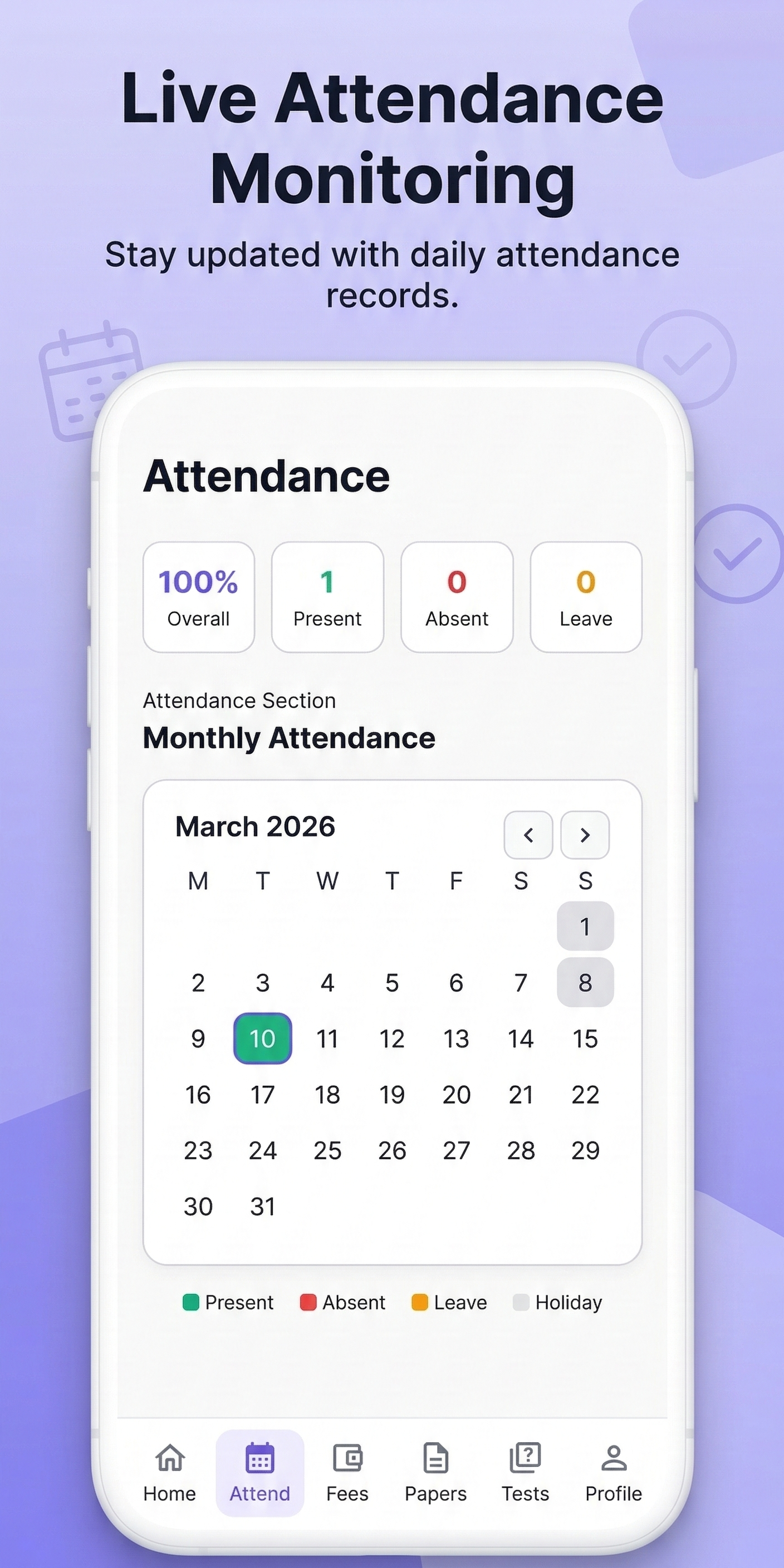 Attendance